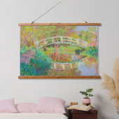 Claude Monet - Japanse voetbrug, Giverny Hangend Wandkleed (Slaapkamer)