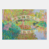 Claude Monet - Japanse voetbrug, Giverny Inpakpapier Vel (Voorkant 3)