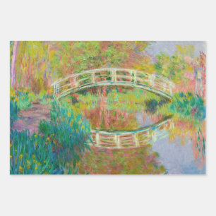 Claude Monet - Japanse voetbrug, Giverny Inpakpapier Vel