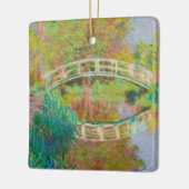 Claude Monet - Japanse voetbrug, Giverny Keramisch Ornament (Links)