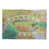 Claude Monet - Japanse voetbrug, Giverny Kussensloop (Achterkant)