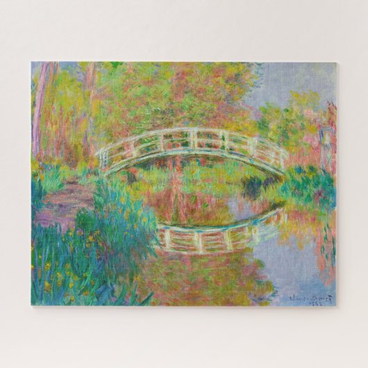 Claude Monet - Japanse voetbrug, Giverny Legpuzzel (Horizontaal)