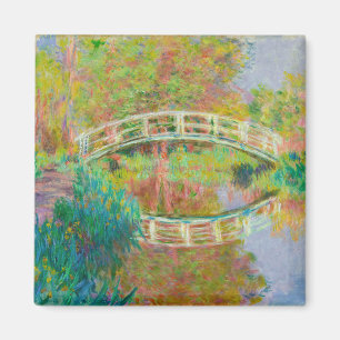 Claude Monet - Japanse voetbrug, Giverny Magneet