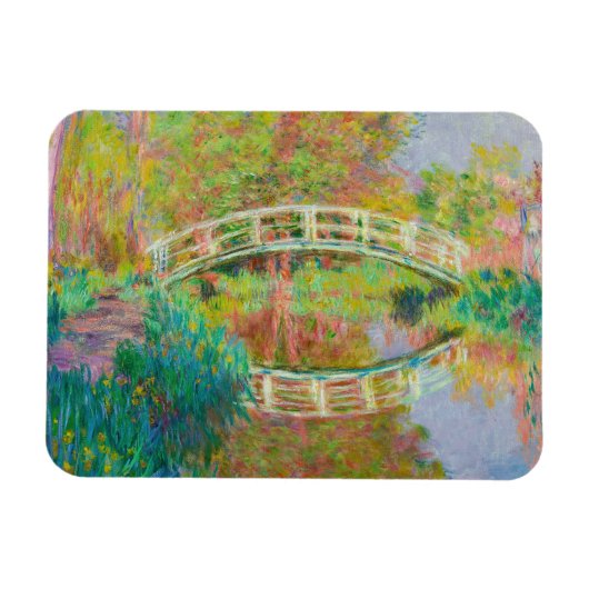 Claude Monet - Japanse voetbrug, Giverny Magneet (Horizontaal)