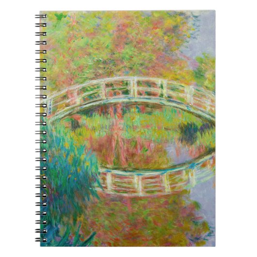 Claude Monet - Japanse voetbrug, Giverny Notitieboek (Voorkant)