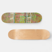 Claude Monet - Japanse voetbrug, Giverny Persoonlijk Skateboard (Horizontaal)