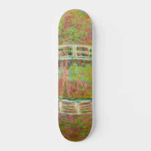 Claude Monet - Japanse voetbrug, Giverny Persoonlijk Skateboard