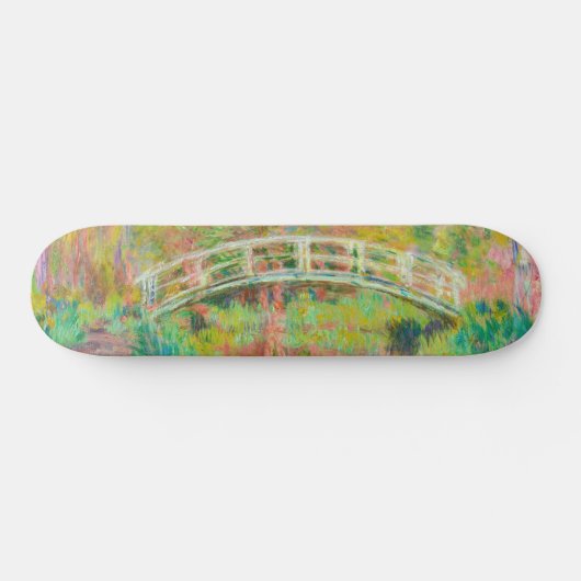 Claude Monet - Japanse voetbrug, Giverny Persoonlijk Skateboard (Horizontaal)