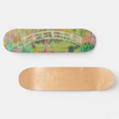 Claude Monet - Japanse voetbrug, Giverny Persoonlijk Skateboard (Horizontaal)