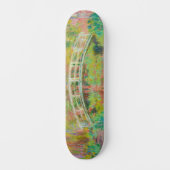 Claude Monet - Japanse voetbrug, Giverny Persoonlijk Skateboard (Voorkant)