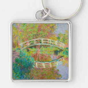Claude Monet - Japanse voetbrug, Giverny Sleutelhanger
