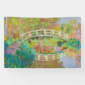 Claude Monet - Japanse voetbrug, Giverny Spandoek (Horizontaal)