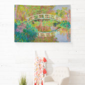 Claude Monet - Japanse voetbrug, Giverny Spandoek (Insitu)
