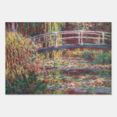 Claude Monet - Japanse voetbrug in Giverny Inpakpapier Vel (Voorkant 2)