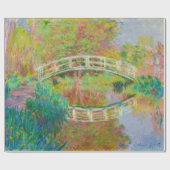 Claude Monet - Japanse voetgangersbrug, Giverny Cadeaupapier (Vlak)
