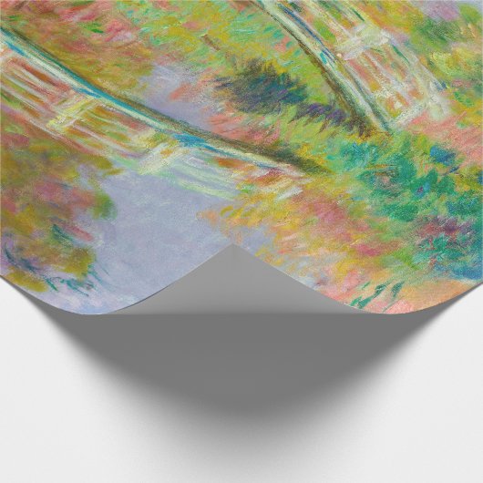 Claude Monet - Japanse voetgangersbrug, Giverny Cadeaupapier (Hoek)