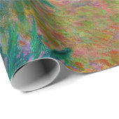 Claude Monet - Japanse voetgangersbrug, Giverny Cadeaupapier (Rol Hoek)