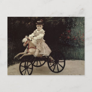 Claude Monet   Jean Monet op zijn Hobby Horse, 187 Briefkaart