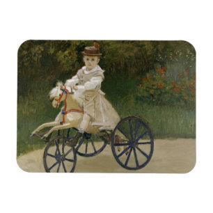Claude Monet - Jean Monet over zijn Hobby-paard Magneet