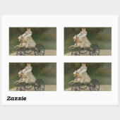Claude Monet - Jean Monet over zijn Hobby-paard Rechthoekige Sticker (Vel)