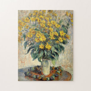 Claude Monet Jerusalem Artichoke Flowers 1880 Legpuzzel