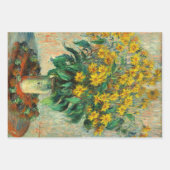 Claude Monet - Jerusalem Artichoke Flowers Inpakpapier Vel (Voorkant 3)