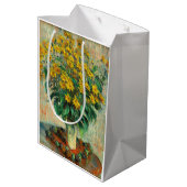 Claude Monet - Jerusalem Artichoke Flowers Medium Cadeauzakje (Achterkant Gekanteld)