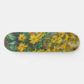 Claude Monet - Jerusalem Artichoke Flowers Persoonlijk Skateboard (Horizontaal)