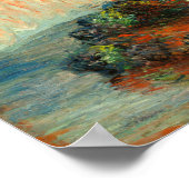 Claude Monet - Jerusalem Artichoke Flowers Poster (Hoek)