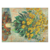 Claude Monet - Jerusalem Artichoke Flowers Tafelkleed (Voorkant (Horizontaal))