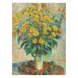 Claude Monet - Jerusalem Artichoke Flowers Tafelkleed