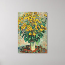  Claude Monet Jerusalem Artichokes Canvas Afdruk