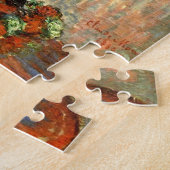 Claude Monet Jerusalem Artichokes Legpuzzel (Zijkant)