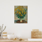  Claude Monet Jerusalem Artichokes Poster (Keuken)