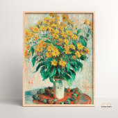 Claude Monet Jerusalem Artisjok Bloemen Kunstdruk Poster