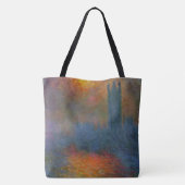 Claude Monet - Kamers van het Parlement Tote Bag (Achterkant)