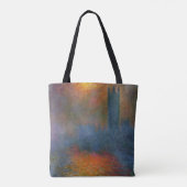 Claude Monet - Kamers van het Parlement Tote Bag (Achterkant)