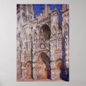 Claude Monet - Kathedraal van Rouen 01 Poster (Voorkant)