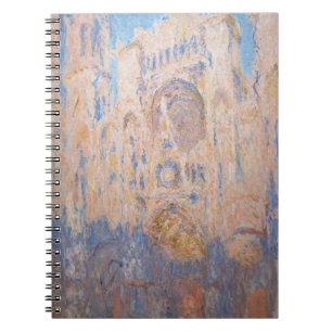 Claude Monet - Kathedraal van Rouen bij zonsonderg Notitieboek