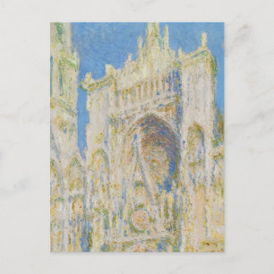 Claude Monet Kathedraal van Rouen Portaal Morgenli Briefkaart