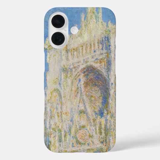 Claude Monet Kathedraal van Rouen Portaal Morgenli Case-Mate iPhone Case (Achterkant)