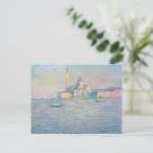 Claude Monet - Kerk van San Giorgio Maggiore Briefkaart (Staand voorkant)