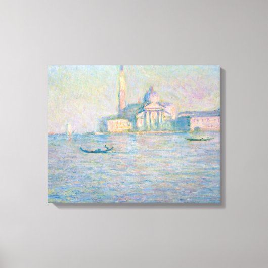 Claude Monet - Kerk van San Giorgio Maggiore Canvas Afdruk (Voorkant)