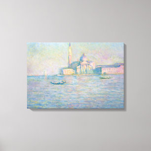 Claude Monet - Kerk van San Giorgio Maggiore Canvas Afdruk