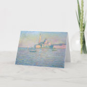 Claude Monet - Kerk van San Giorgio Maggiore Kaart (Voorkant)