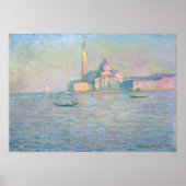 Claude Monet - Kerk van San Giorgio Maggiore Poster (Voorkant)