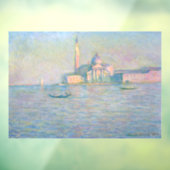 Claude Monet - Kerk van San Giorgio Maggiore Raamsticker (Vel 3)