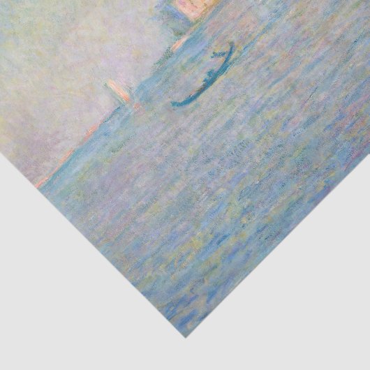 Claude Monet - Kerk van San Giorgio Maggiore Tissuepapier (Detail)