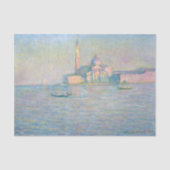 Claude Monet - Kerk van San Giorgio Maggiore Tissuepapier (Voorkant)