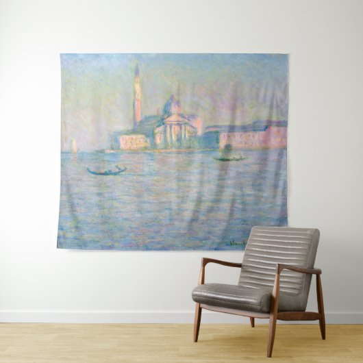 Claude Monet - Kerk van San Giorgio Maggiore Wandkleed (In Situ (horizontaal))